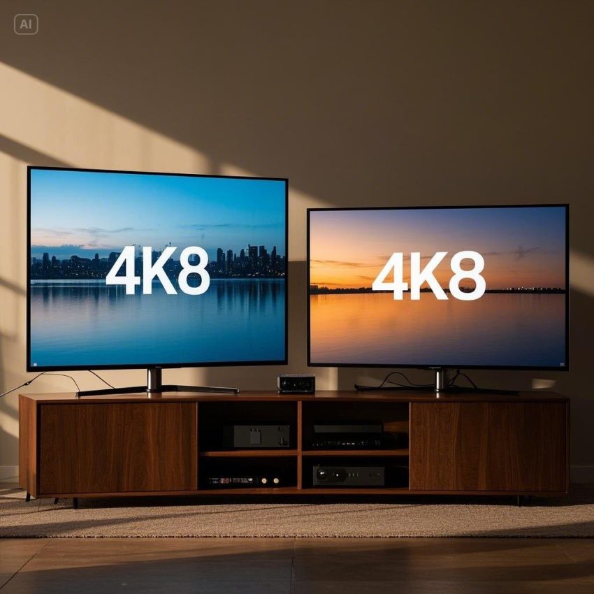 Perbandingan TV 4K dan 8K: Mana yang Lebih Layak?